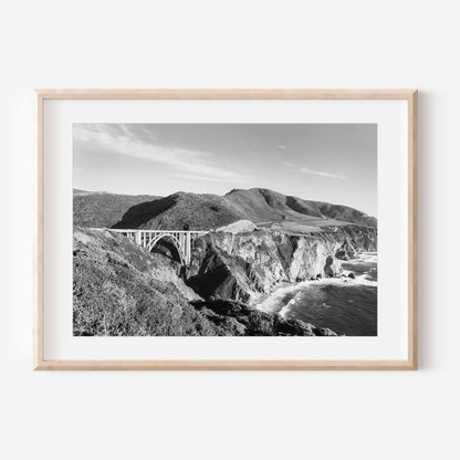 Bixby Bridge Black and White