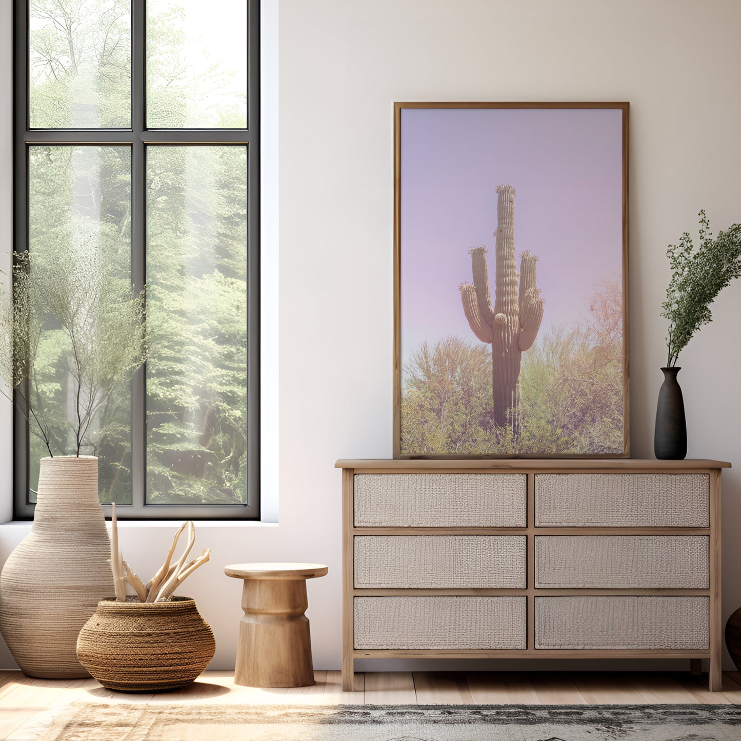 Pastel Saguaro