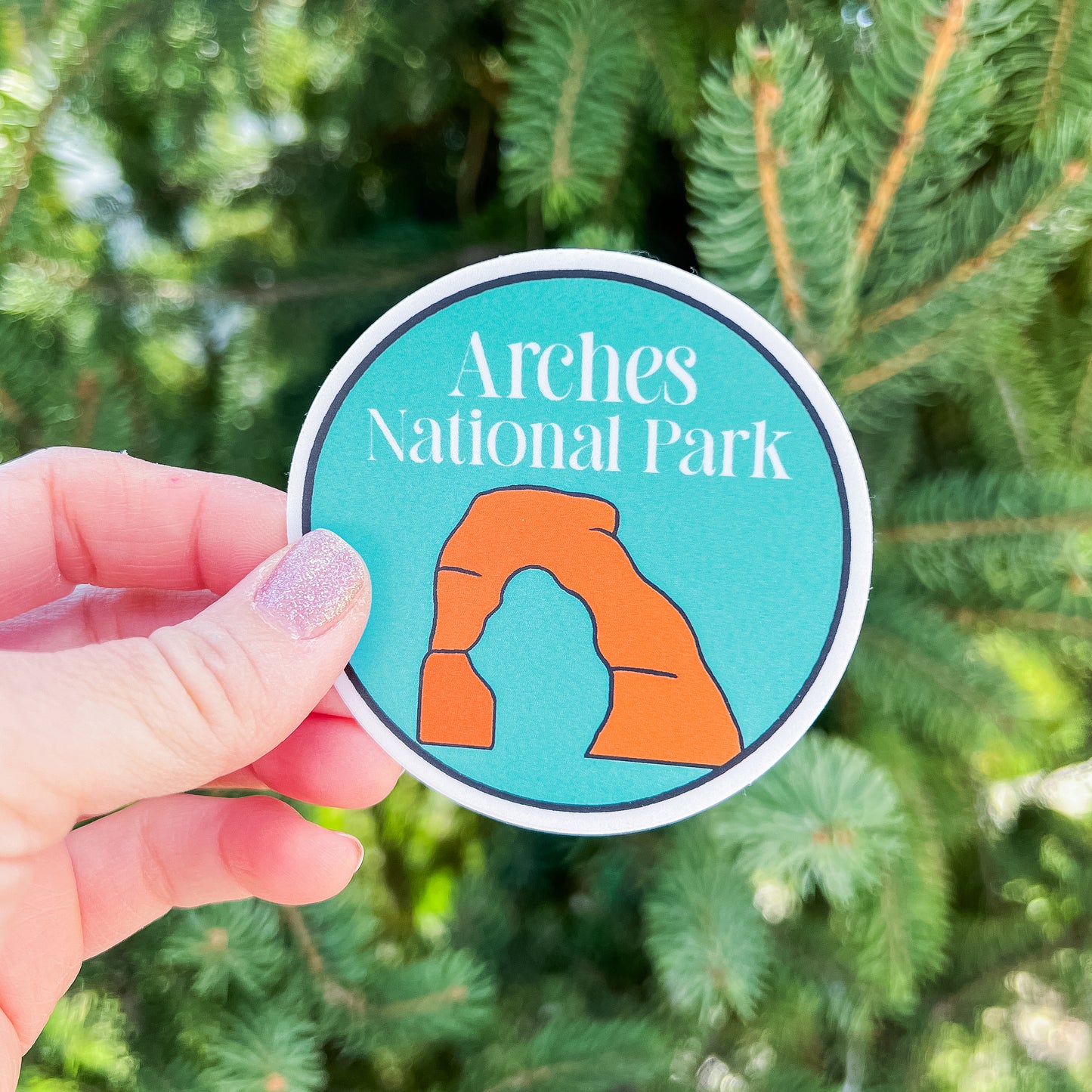 Arches National Park Sticker