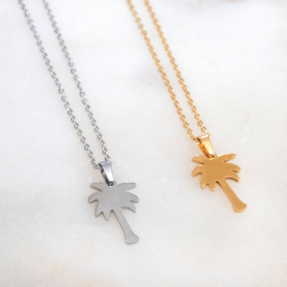 Palm Tree Necklace