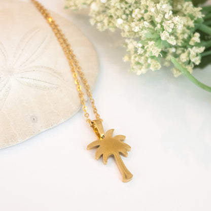 Palm Tree Necklace