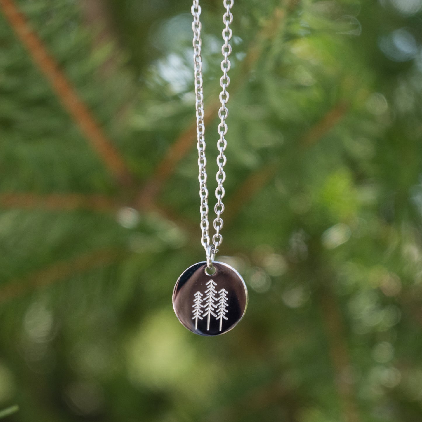 Pine Trees Necklace