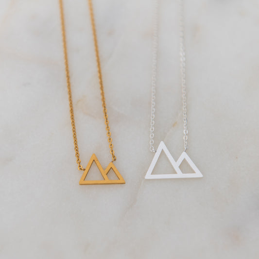 Triangle Mountain Necklace