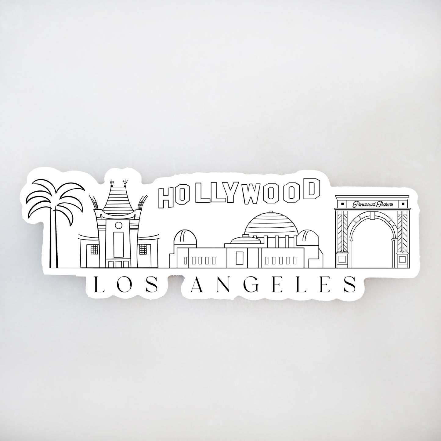 Los Angeles Sticker