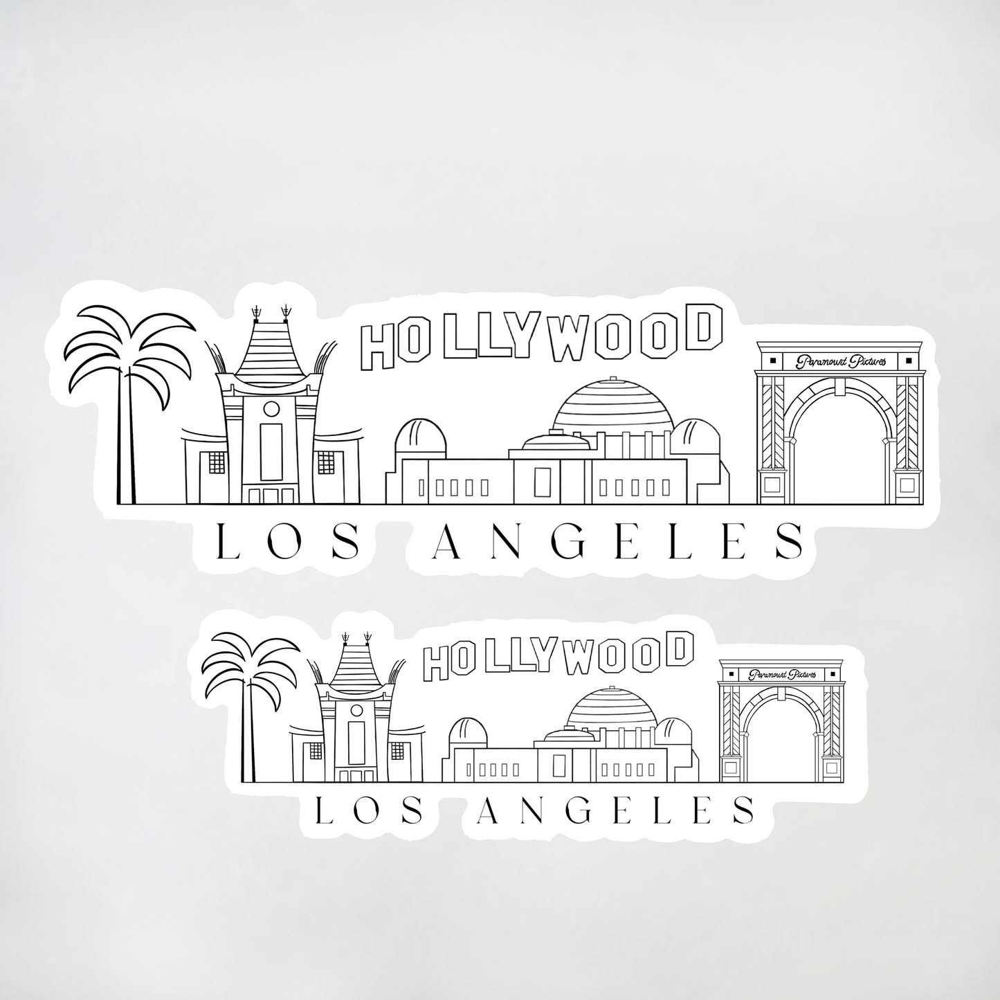 Los Angeles Sticker