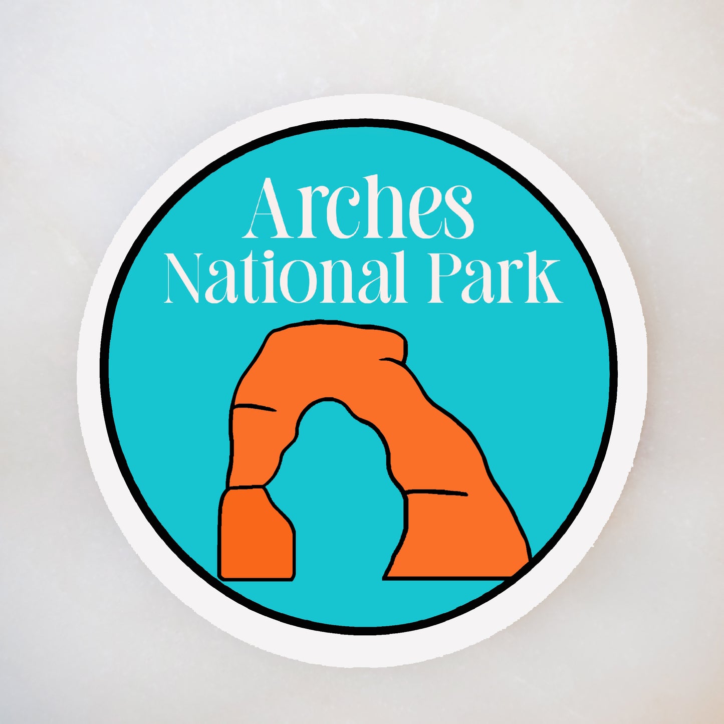 Arches National Park Sticker