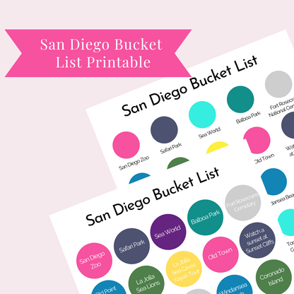 San Diego Bucket List