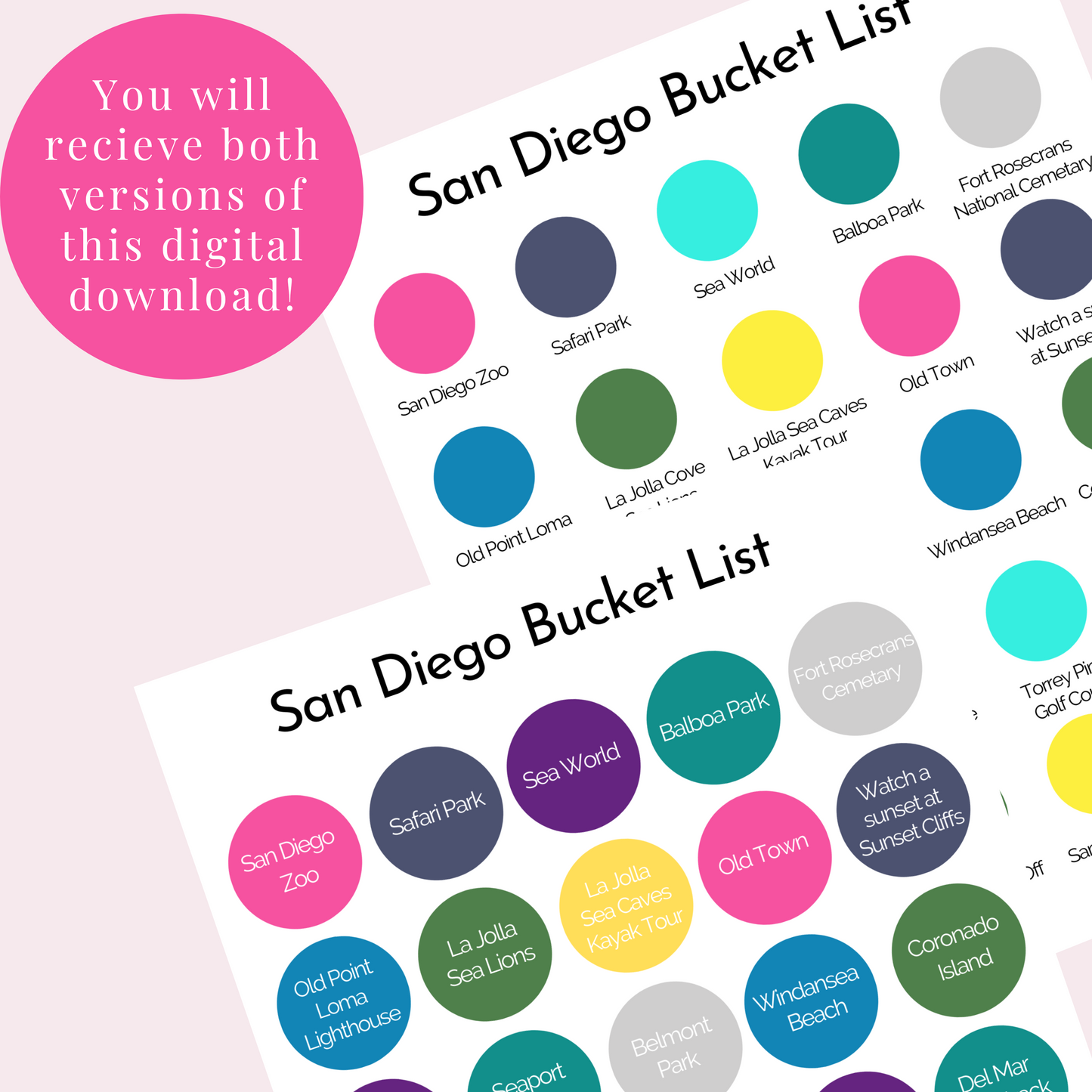 San Diego Bucket List