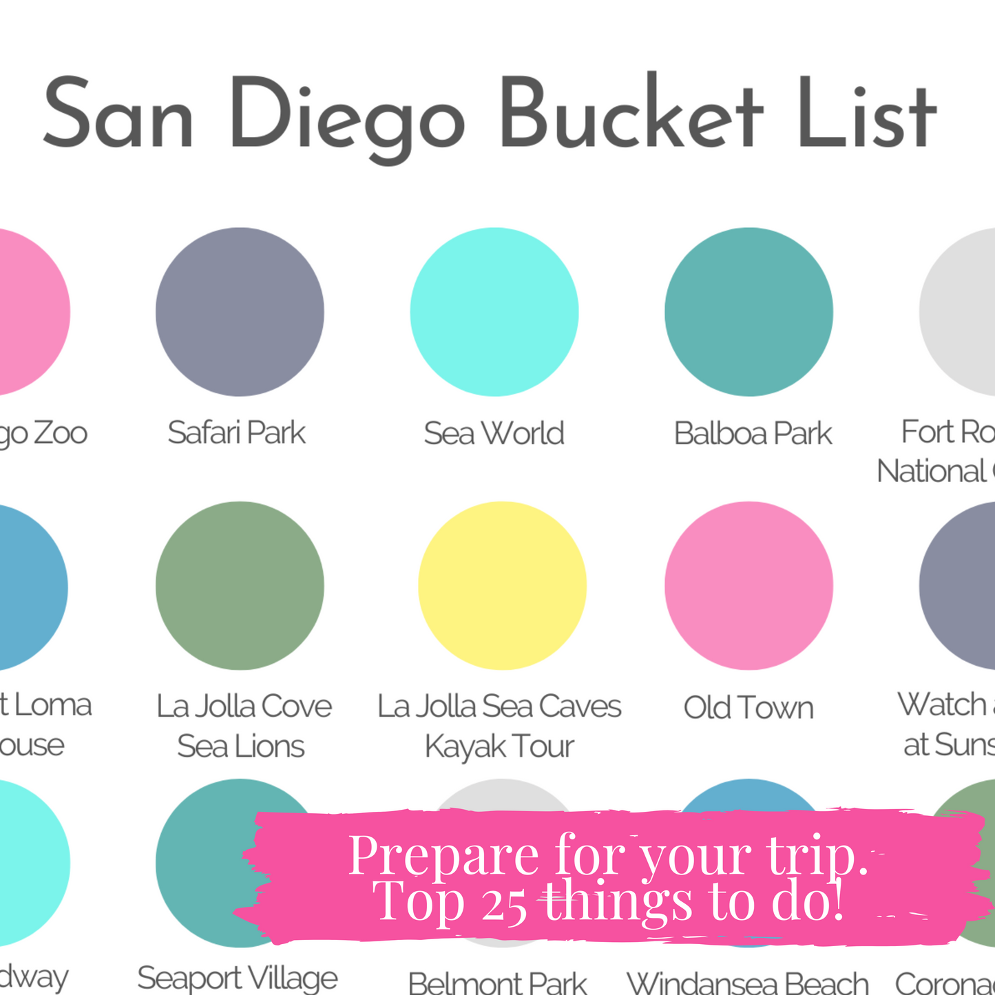 San Diego Bucket List