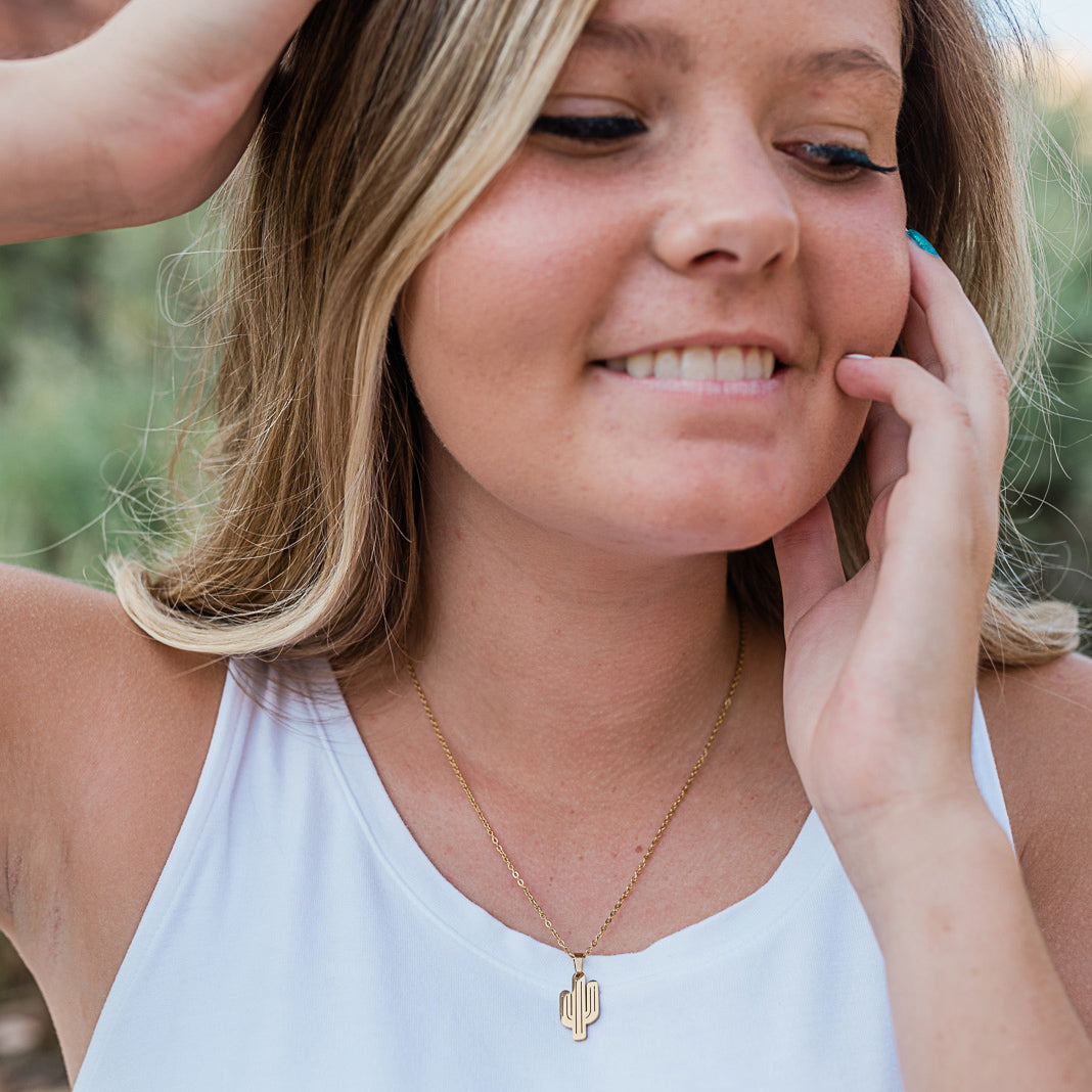 Cactus Necklace