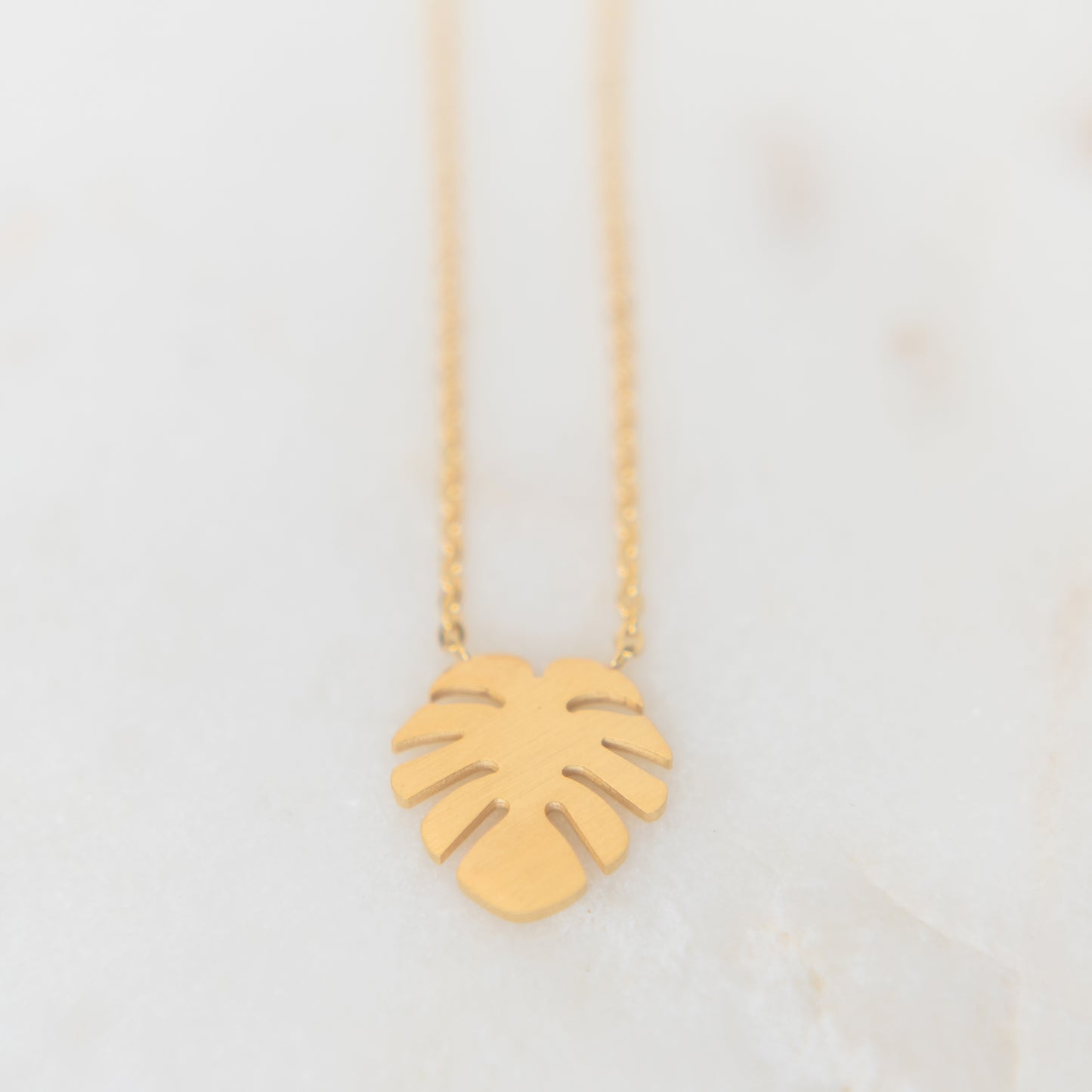 Palm Leaf Necklace