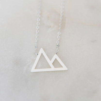 Triangle Mountain Necklace