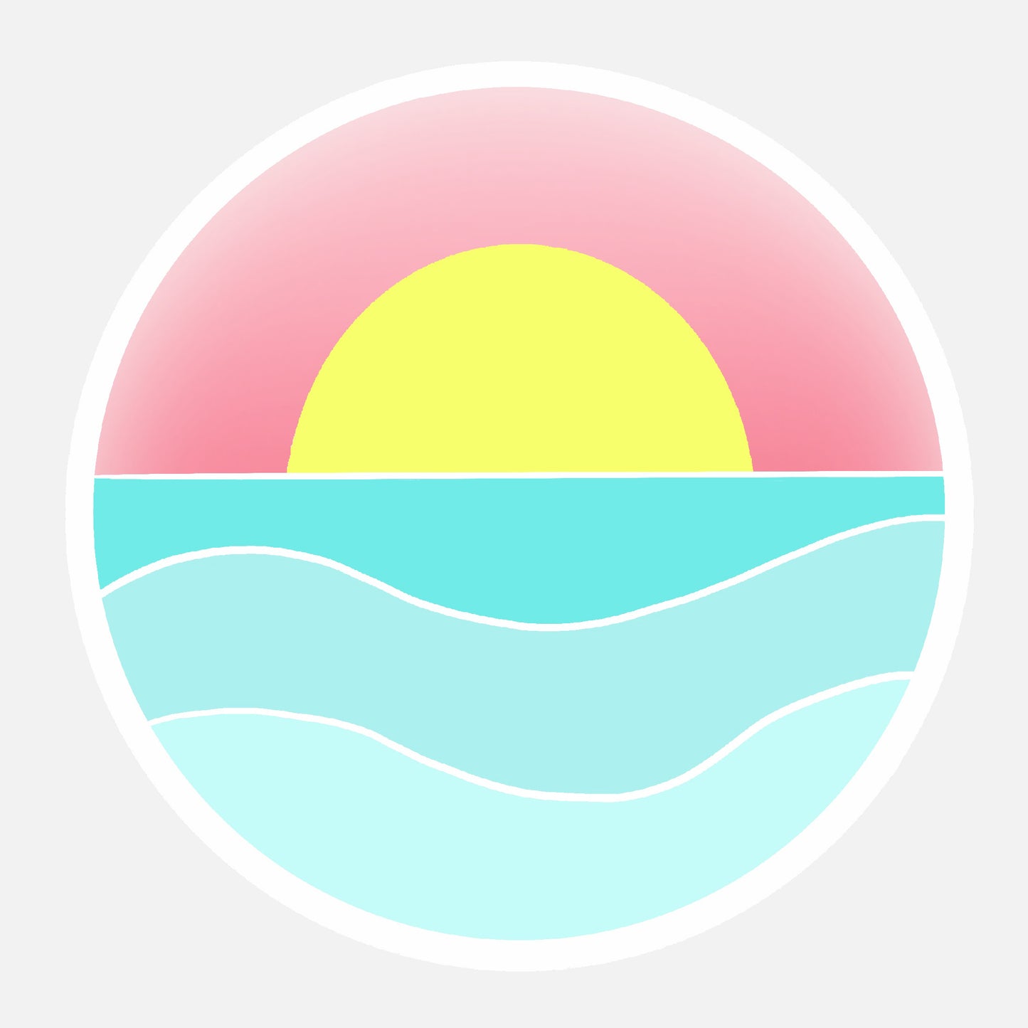 Ocean Sticker