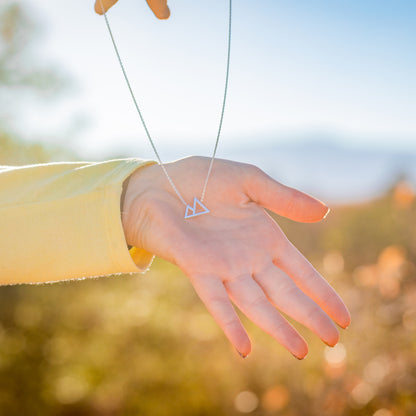 Triangle Mountain Necklace