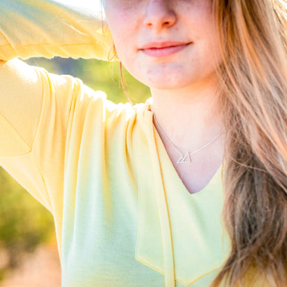 Triangle Mountain Necklace