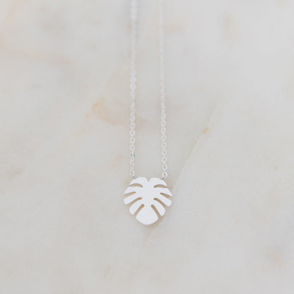 Palm Leaf Necklace